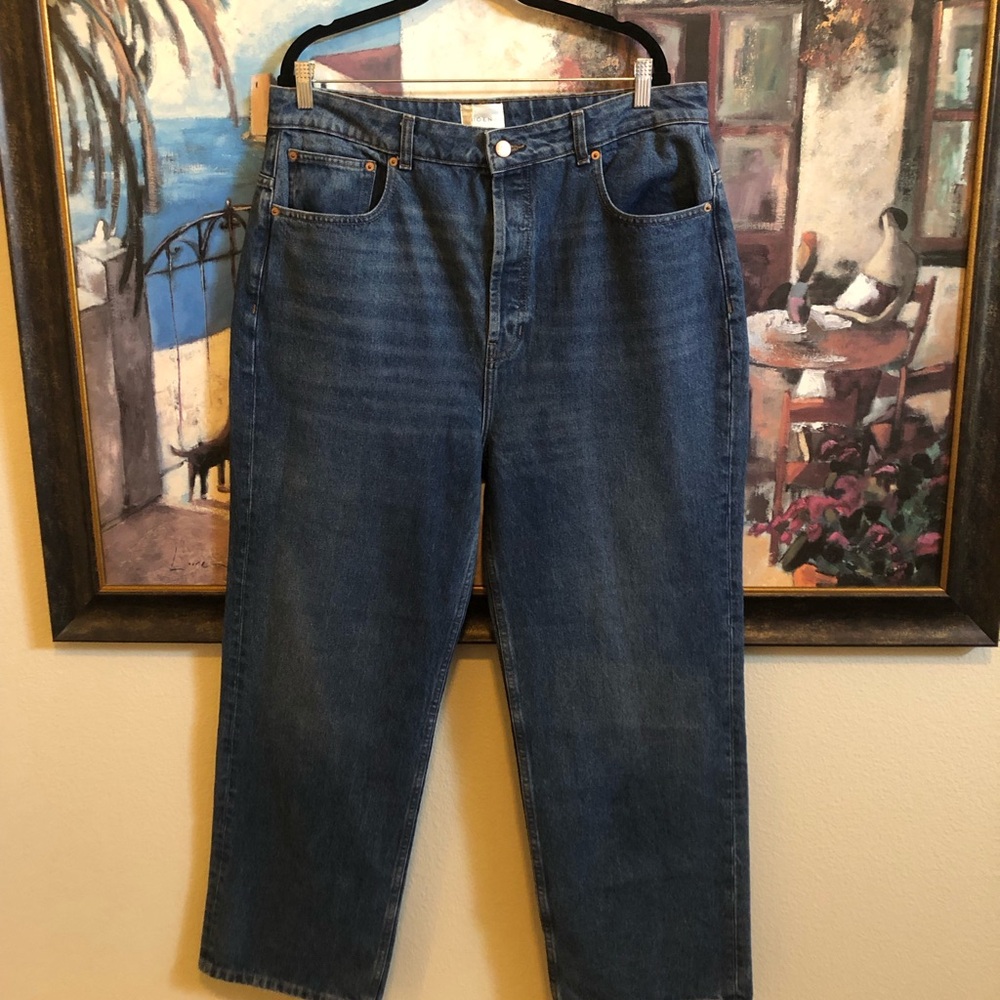 Doen High-Rise Diana Straight Leg Jeans